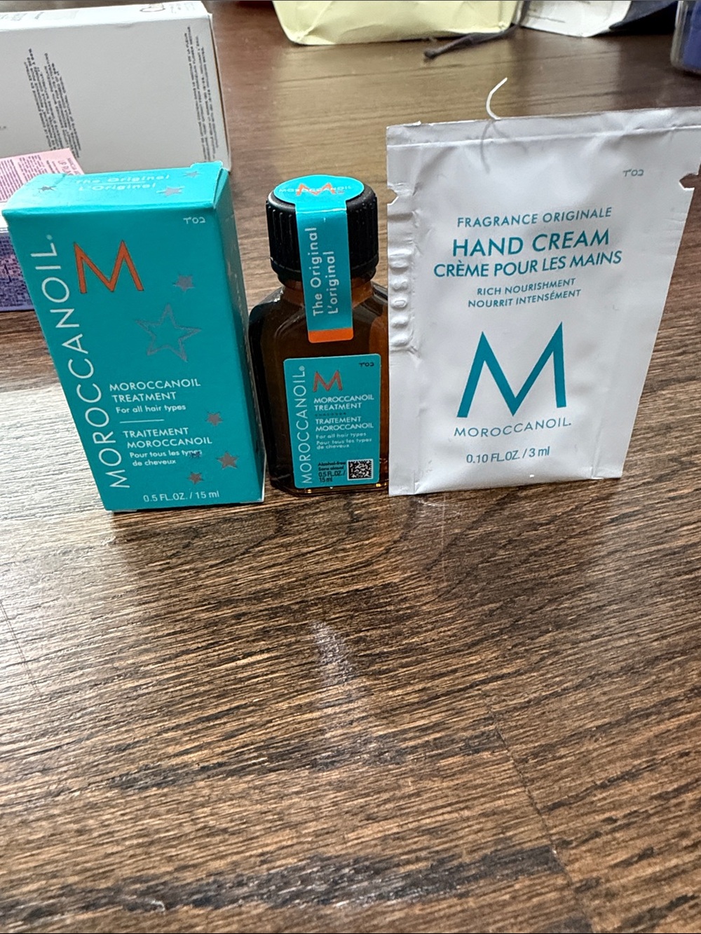 Moroccanoil Treatment & Hand Cream Duo- travel size
